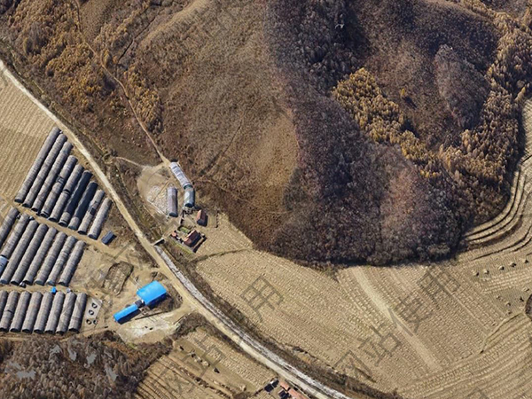 无人机航空摄影辽宁省某山区带状公路勘测